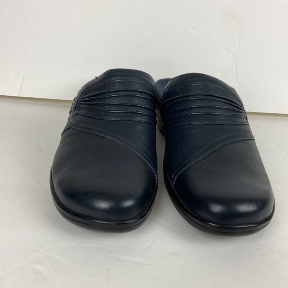 Clarks Black Bendable’s Mules Size 10M - Picture 3 of 8